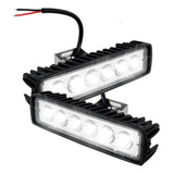 2 Exploradoras 6 Led Lineal/barra