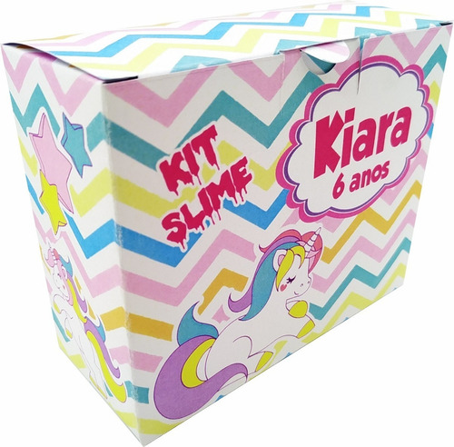 35 Kit's Slime Unicornio Lembracinha Aniversario