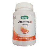 Vitamina C 500mg - Springlife - 60 Comprimidos Masticables