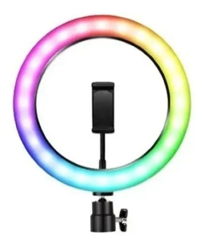 Aro Luz Led 10 Pulgadas Rgb 20 Colores Foto Selfie Tiktok