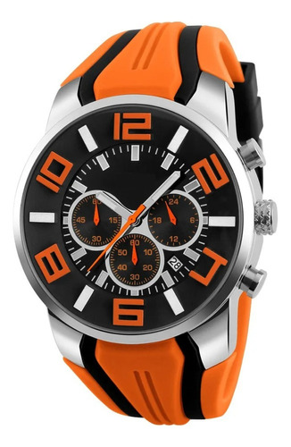 Reloj Skmei Movimiento Quarzo Casual Fechador Para Hombre