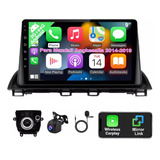 9 Autoestéreo 2+64g Carplay Para Mazda3 Angkesaila 2014-2019