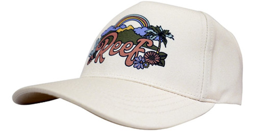 Reef Rainbow Cap Cream Gorra Mujer