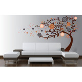 Vinilo Pared Arbol De Mandala Color Wall Sticker