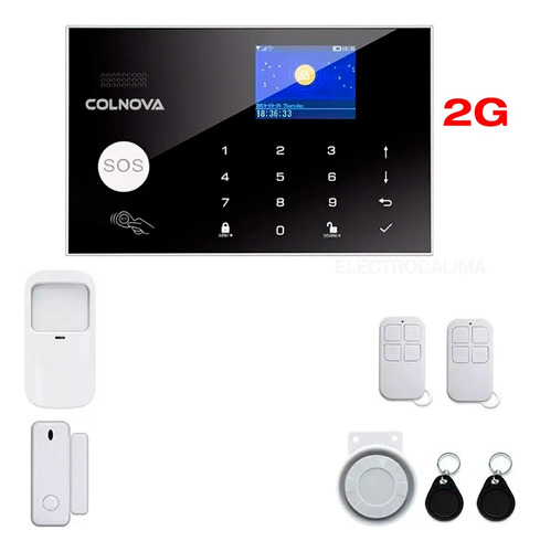 Alarma Inalambrica Para Casa Gsm Y Wifi 