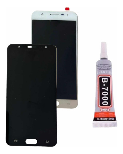 Frontal Tela Display Lcd Para J7 Prime G610 Premium + Cola