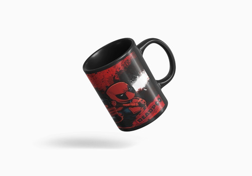 Taza Personalizada De  Dead Pool Comic Marvel