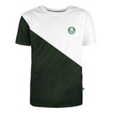 Camiseta Surf Center Palmeiras Classic Juvenil - Branco E Ve