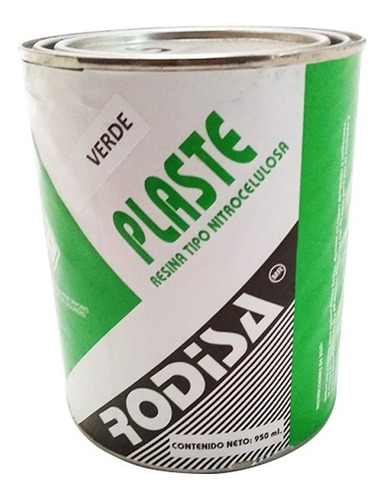 Resanador Plaste Automotriz Pasta Verde 950 Ml