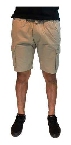 Bermuda Efecto Uno Lifestyle Hombre Force Beige Cli