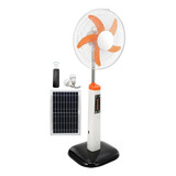 Ventilador Abanico Solar Recargable 12w De Larga Duración