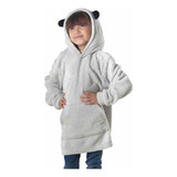 Sudadera Cobija Hoodie Y Convertí Peluche Niños 6 - 10 Años