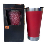 Copo Staley Vermelho Térmico Inox C/ Tampa Abridor 473ml