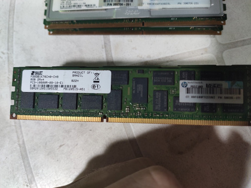 Memória Ram Smart 8gb Ddr3 Servidor