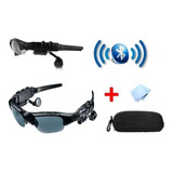 Lentes De Sol Bluetooth Manos Libres Audifonos Inalambricos Color Negro