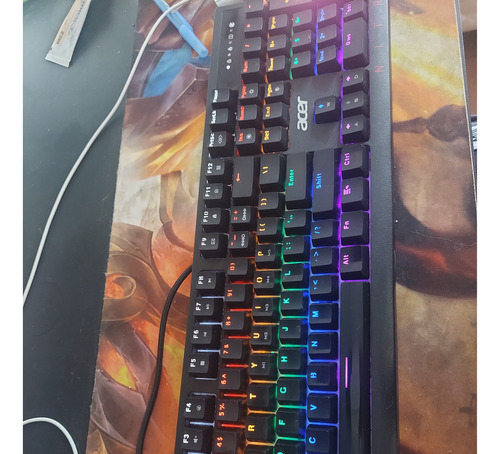 Teclado Gamer Acer Color Negro