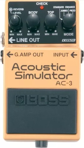 Boss Acoustic Simulator A C - 3