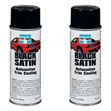 Paq 2 Revestimiento De Moldura Aerosol Color Negro 340g 3811