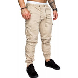 Pantalon Cargo Hombre Gabardina Elastizada Talles Especiales