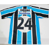 Camisa Jogo Grêmio Kappa 2001 G 24 Tricolor Libertadores