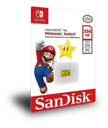 Memoria Micro Sd 256 Gb Switch Certificada Nueva