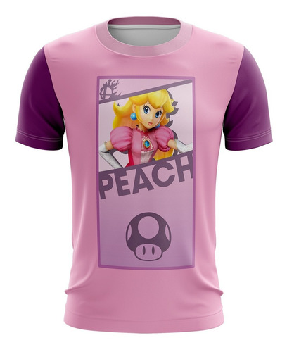 Playera Sublimada Infantil Peach D3