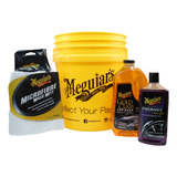 Kit Meguiars Shampoo Gold Class Y Abrillantador De Llantas