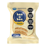 Alfajor Bon O Bon Simple Caja ×40 U *20chocolate+20 Blanco *