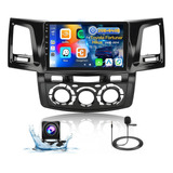 264g Android 13 Carplay Estéreo Para Toyota Fortuner Hilux 2