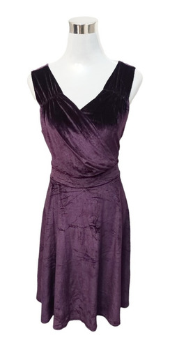 Vestido Mujer Fiesta Plush  Entallado Purpura Grace Karin