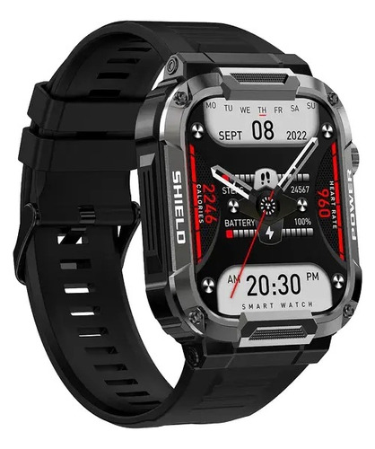Smart Watch Deportivo Tactico Mk66 Mutifunciones