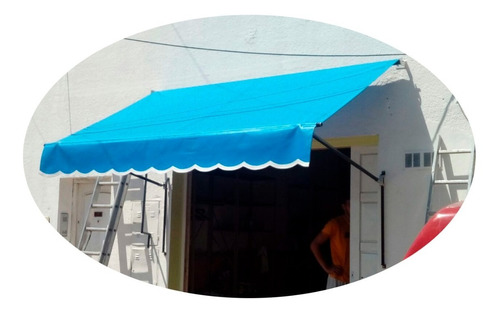 Toldo Retractil Rebatible Lona Plastica Cobertura Exterior