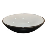 Set X 4 Bowl Ceramica 18cm Plato Tazon Negro S Y L Home