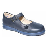 Zapato Niña Escolar Dogi 2000 Piel Marino 18/21-