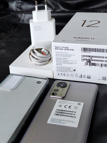 Xiaomi 12 5g Dual Sim 128gb 8gb Ram Purple Seminovo