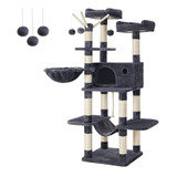 Feandrea Árbol Para Gatos, Torre Grande Para Gatos, 64.6 Pul