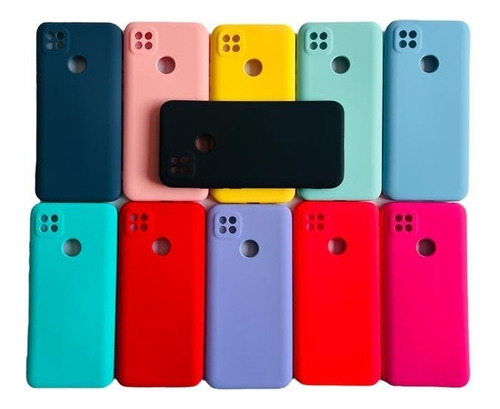 Carcasa Funda Para Xiaomi Redmi 9c Silicona De Color