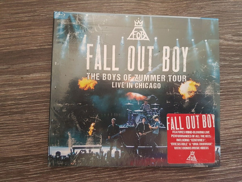 Fall Out Boy - The Boys Of  Zummer Tour - Blu Ray Lacrado