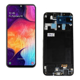 Modulo Pantalla Display Para Samsung A20 A205 Con Marco Oled