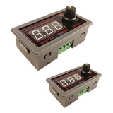 Pwm Controlador De Velocidade Motor Dc 12v 24v Digital Tecla