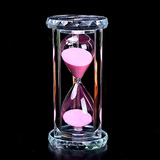 Reloj De Arena Crystal Hourglass Para Cocina, 15, 30, 60 Min