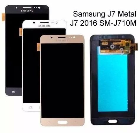 Tela Touch Display Lcd Samsung J7 J710 Metal Sm-j710mn/ds