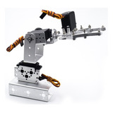 Brazo Robot Metálico (sin Servos) Compatible Con Arduino