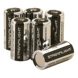 Streamlight 85180 3v Cr123a Lithium Batteries, 6-pack, Black