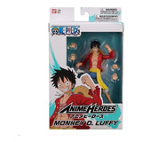 One Piece Monkey D Luffy Anime Heroes Bandai F0067-3