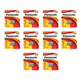 10 Pilas Litio Panasonic Cr123a 3v