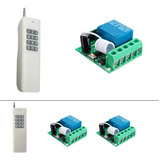 Control Remoto 12 Canales 3000m Y 2 Receptores 1c 433mhz Kit