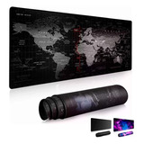 Mouse Pad Gamer Alfombrilla Ratón 80x30cm Profesional Color Mundo