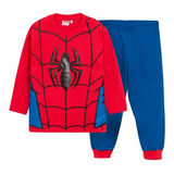 Pijama Manga Larga Disfraz Hombre Araña Marvel Spiderman