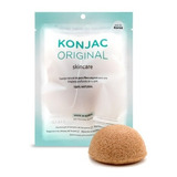 Konjac Esponja Facial Fina Arcilla Amarilla Francesa Natural